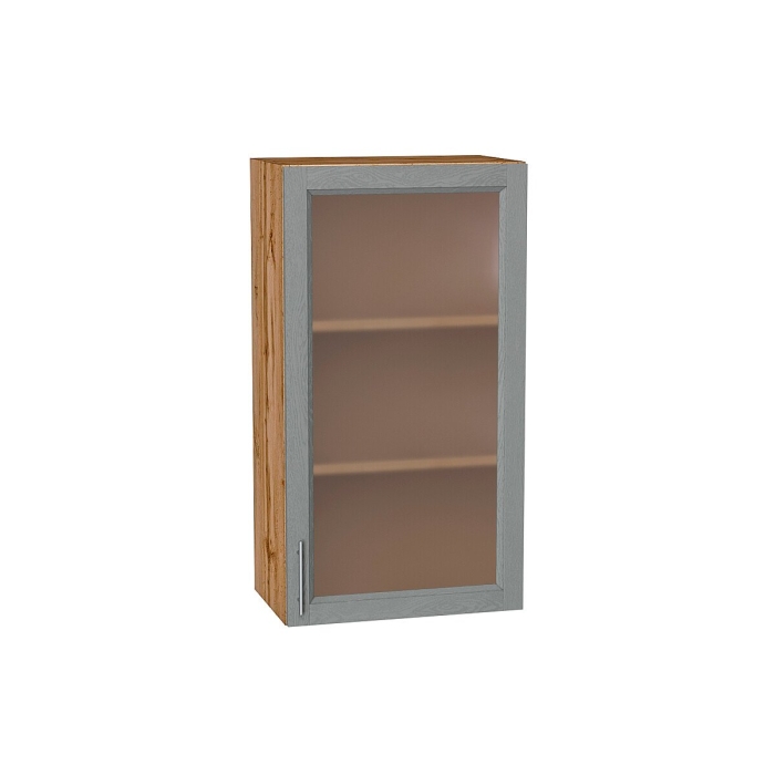 Шкаф верхний с 1-ой остекленной дверцей Сканди