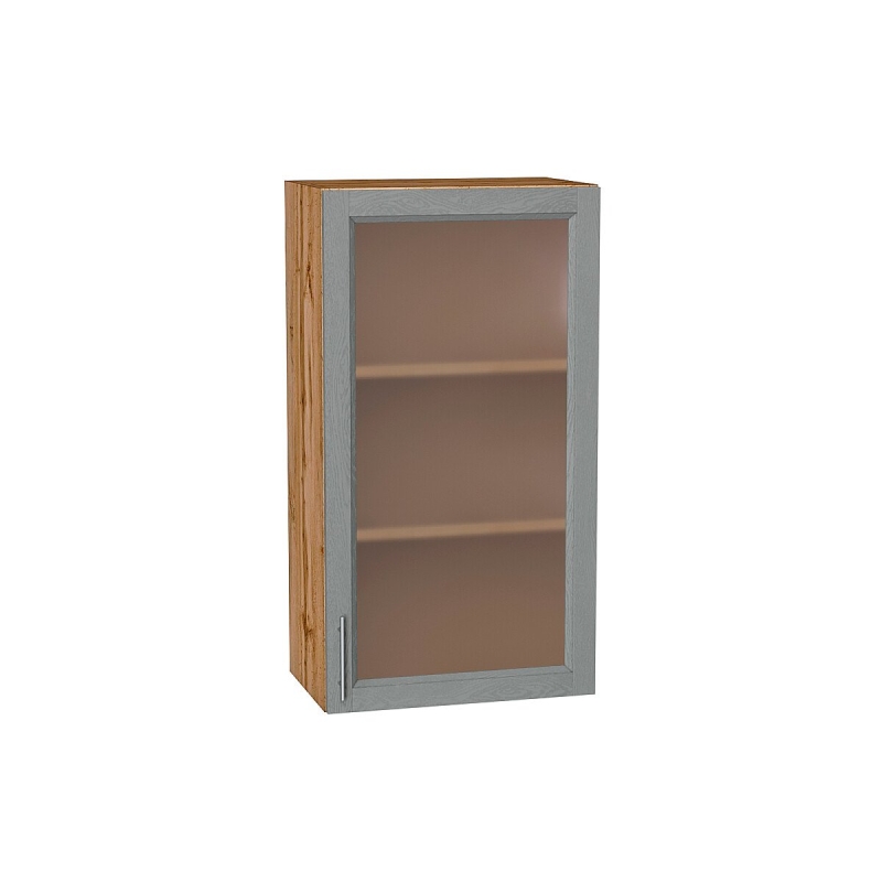 Шкаф верхний с 1-ой остекленной дверцей Сканди