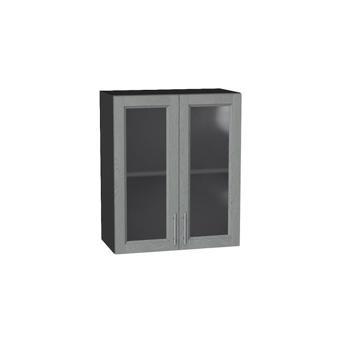 Шкаф верхний с 2-мя остекленными дверцами Сканди