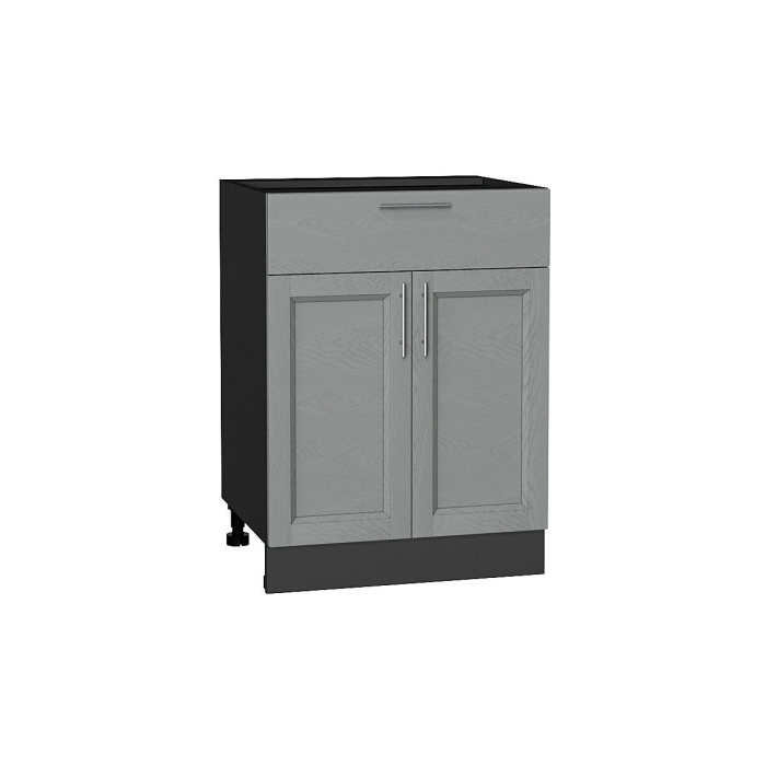 Шкаф нижний с 2-мя дверцами и ящиком Сканди