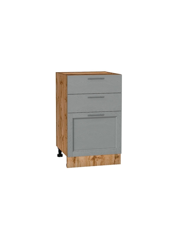 Шкаф нижний с 3-мя ящиками Сканди