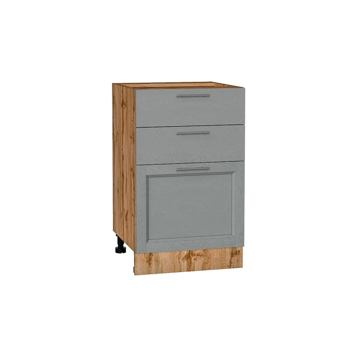 Шкаф нижний с 3-мя ящиками Сканди