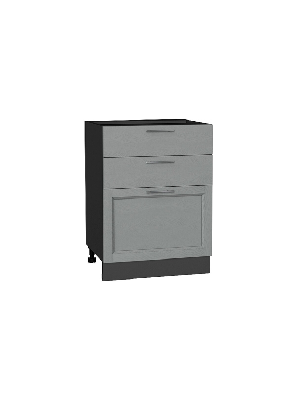 Шкаф нижний с 3-мя ящиками Сканди