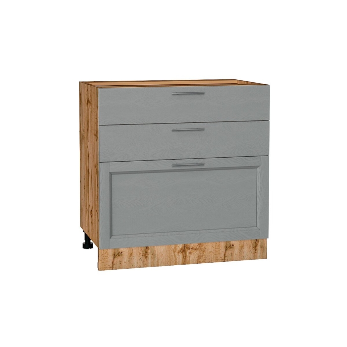 Шкаф нижний с 3-мя ящиками Сканди