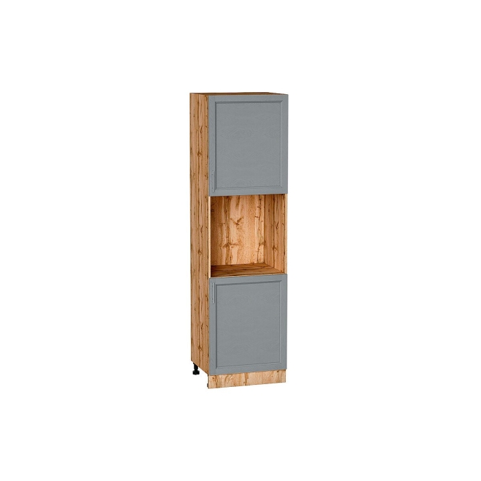 Шкаф пенал с 2-мя дверцами под технику Сканди