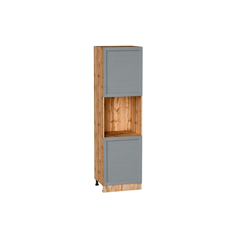 Шкаф пенал с 2-мя дверцами под технику Сканди