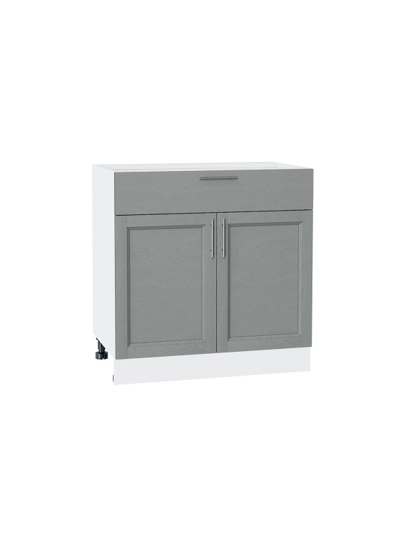 Шкаф нижний с 2-мя дверцами и ящиком Сканди