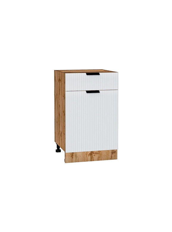 Шкаф нижний с 1-ой дверцей и ящиком Евро Лайн