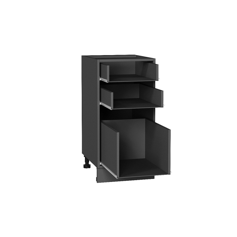 Каркас нижнего шкафа с 3-мя ящиками Н 403