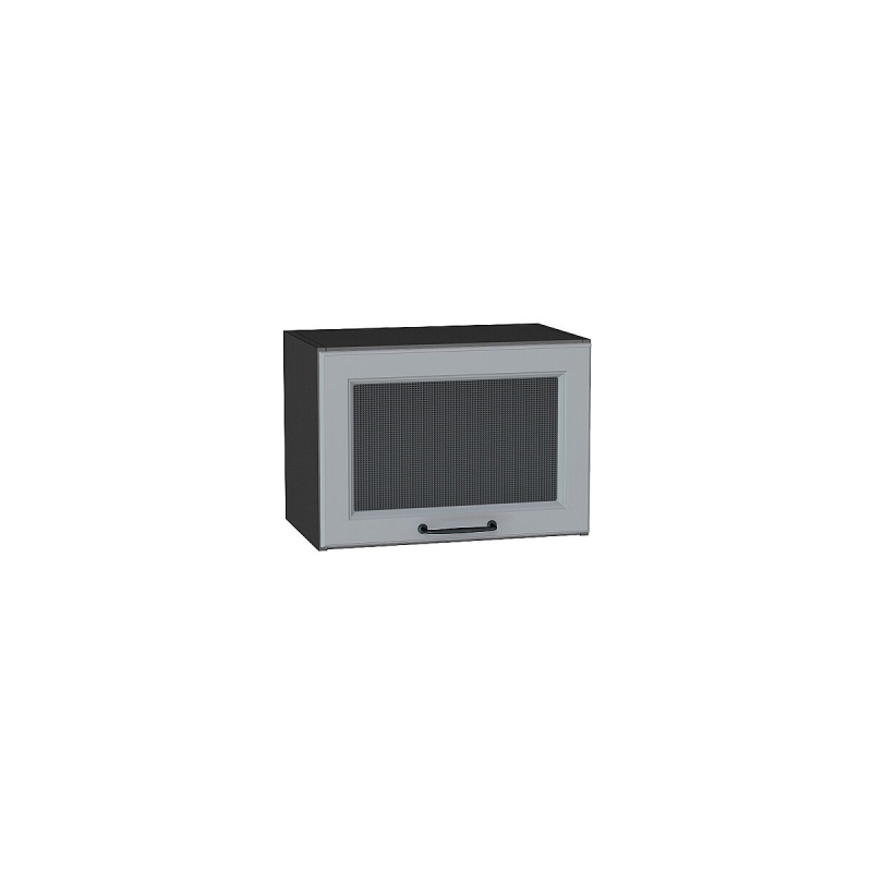 Шкаф верхний горизонтальный остекленный Ницца