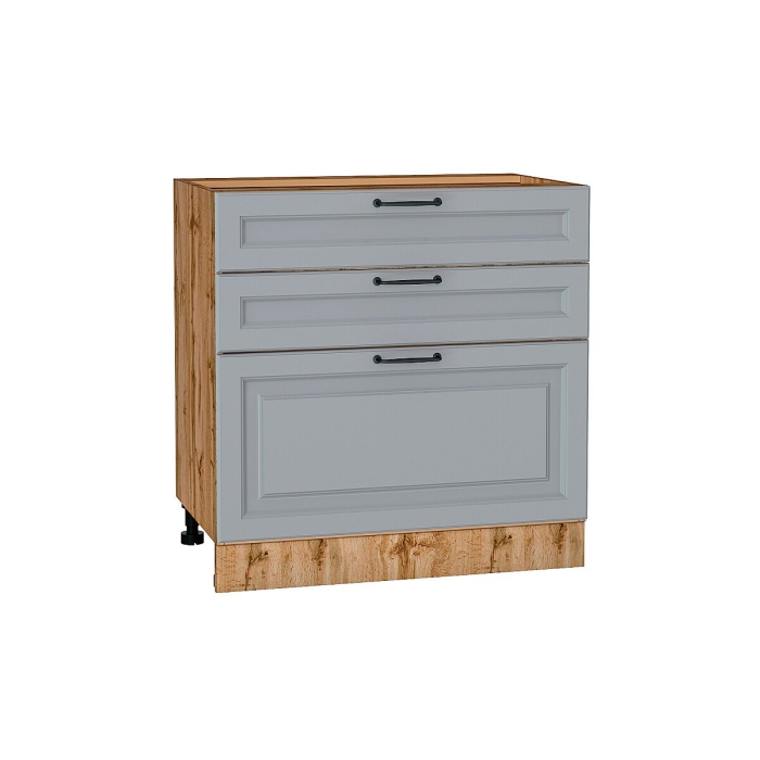 Шкаф нижний с 3-мя ящиками Ницца