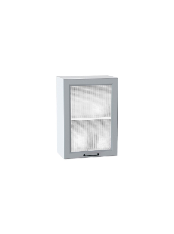 Шкаф верхний с 1-ой остекленной дверцей Ницца