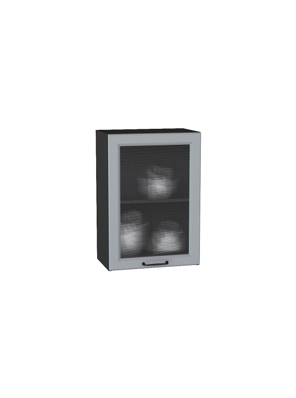 Шкаф верхний с 1-ой остекленной дверцей Ницца