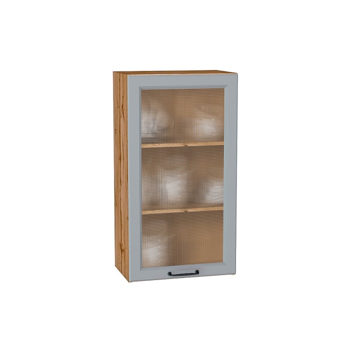 Шкаф верхний с 1-ой остекленной дверцей Ницца