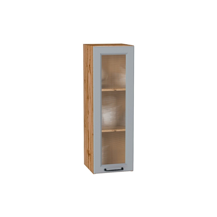 Шкаф верхний с 1-ой остекленной дверцей Ницца