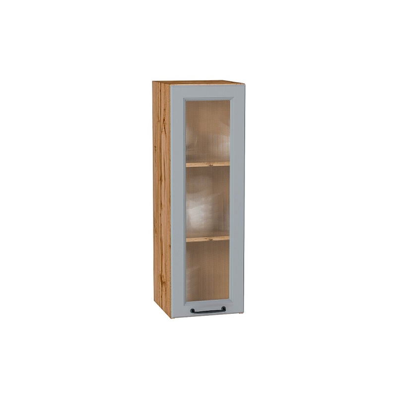 Шкаф верхний с 1-ой остекленной дверцей Ницца