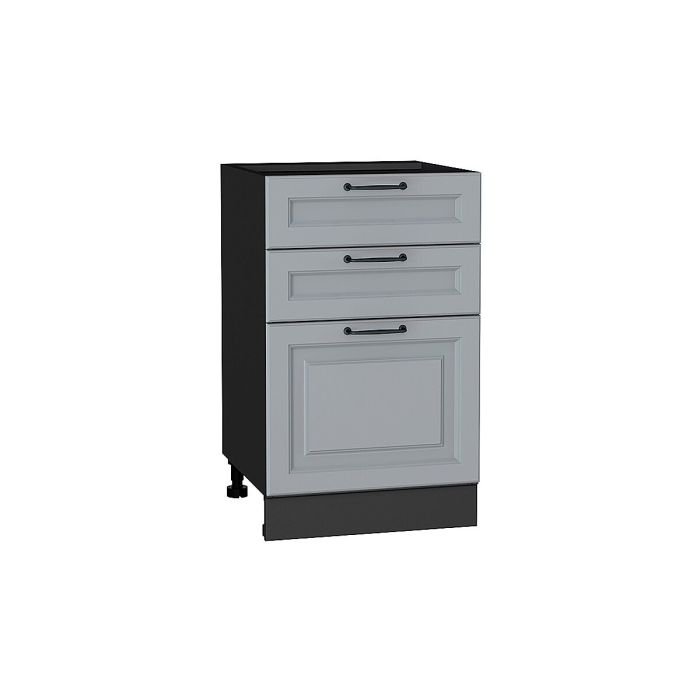 Шкаф нижний с 3-мя ящиками Ницца