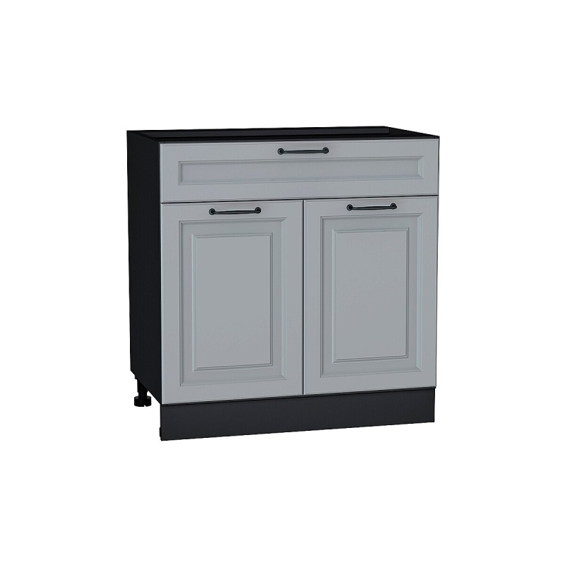 Шкаф нижний с 2-мя дверцами и ящиком Ницца