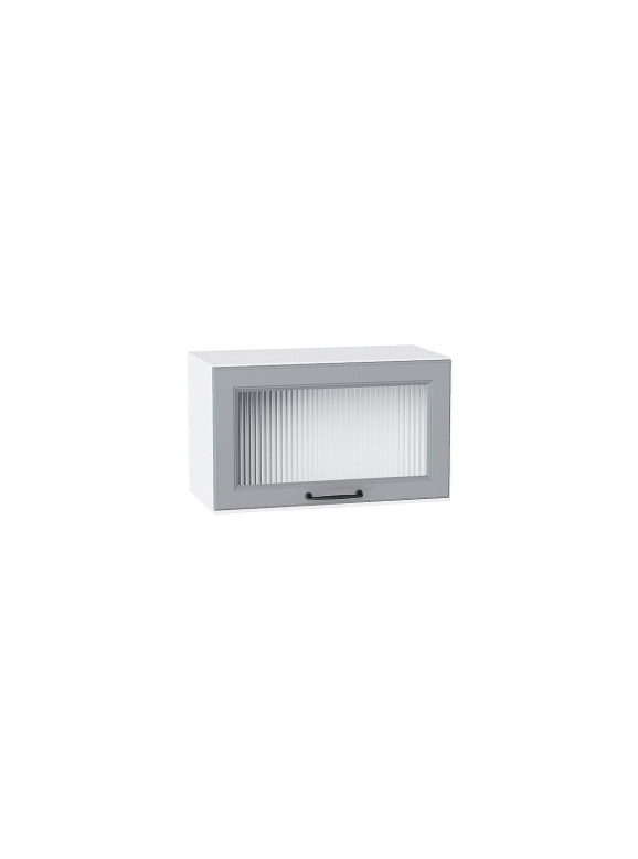 Шкаф верхний горизонтальный остекленный Ницца