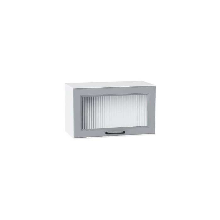 Шкаф верхний горизонтальный остекленный Ницца