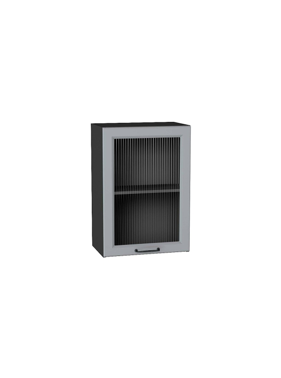 Шкаф верхний с 1-ой остекленной дверцей Ницца