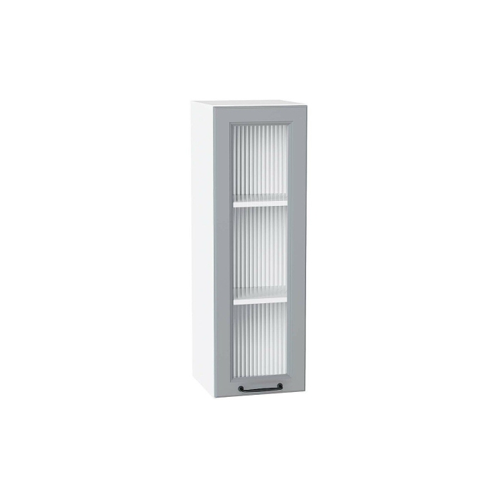 Шкаф верхний с 1-ой остекленной дверцей Ницца