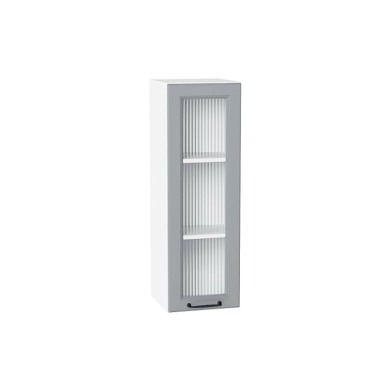 Шкаф верхний с 1-ой остекленной дверцей Ницца