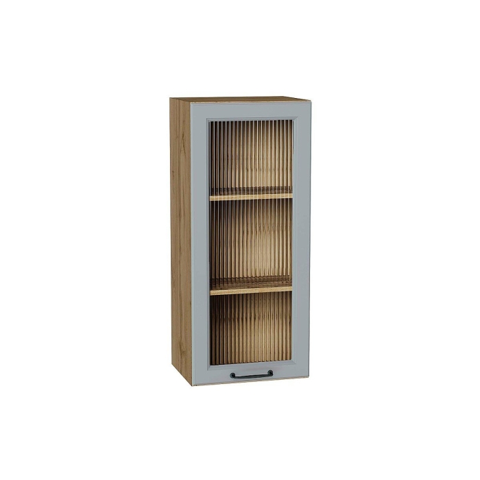 Шкаф верхний с 1-ой остекленной дверцей Ницца