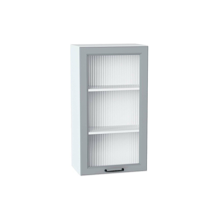 Шкаф верхний с 1-ой остекленной дверцей Ницца