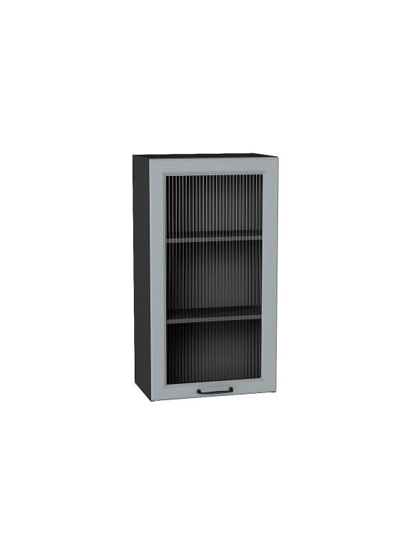 Шкаф верхний с 1-ой остекленной дверцей Ницца