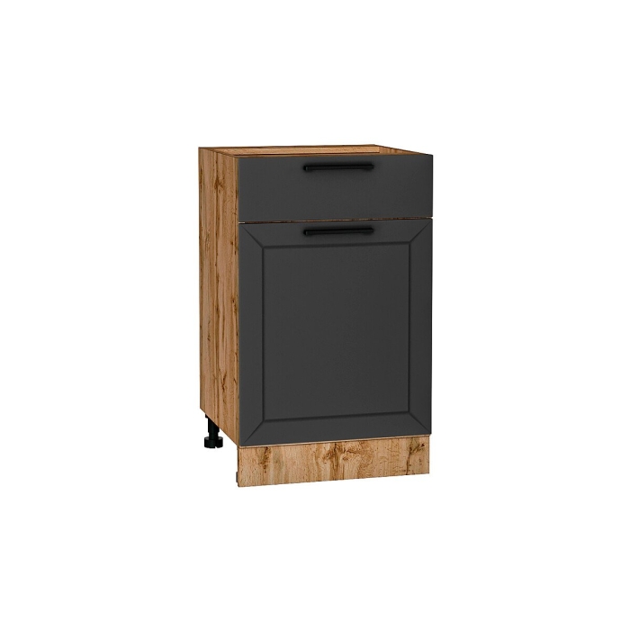 Шкаф нижний с 1-ой дверцей и ящиком Глетчер