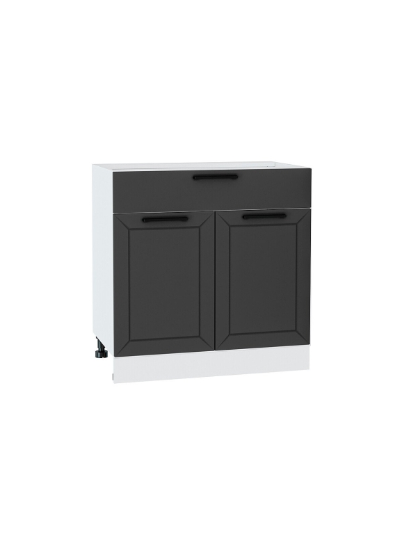 Шкаф нижний с 2-мя дверцами и ящиком Глетчер