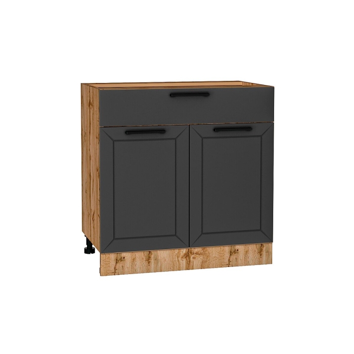 Шкаф нижний с 2-мя дверцами и ящиком Глетчер