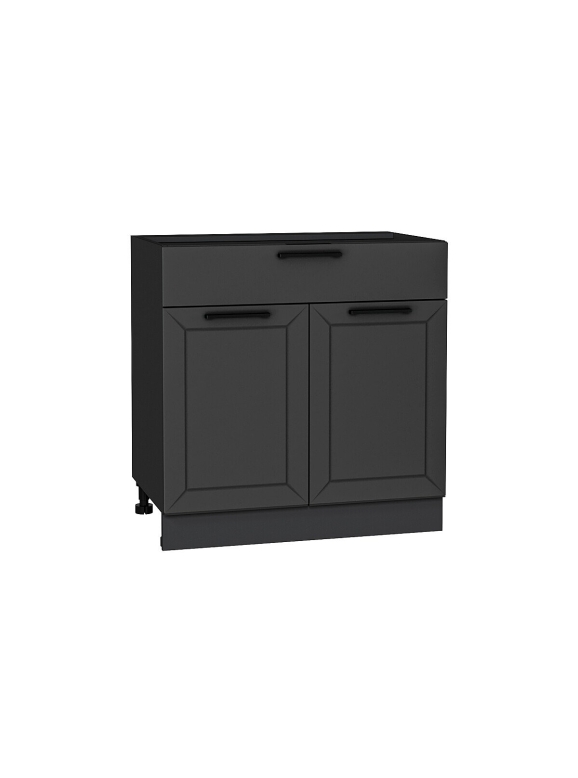 Шкаф нижний с 2-мя дверцами и ящиком Глетчер