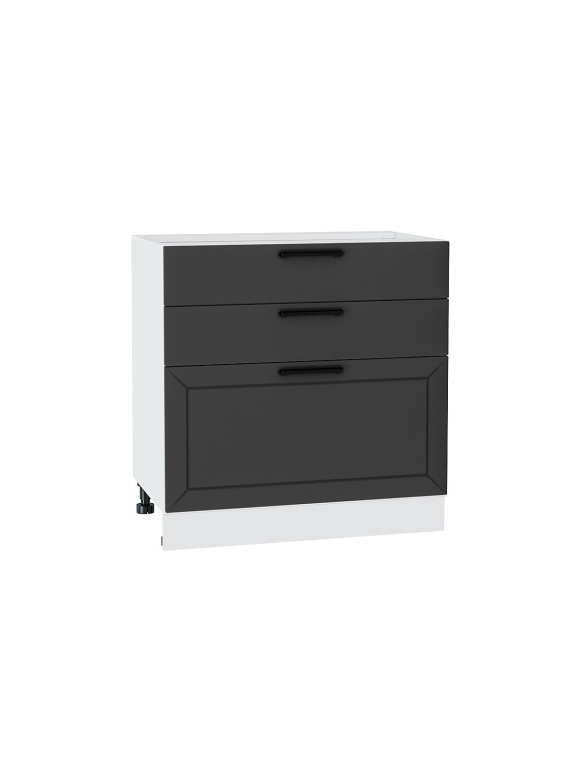 Шкаф нижний с 3-мя ящиками Глетчер