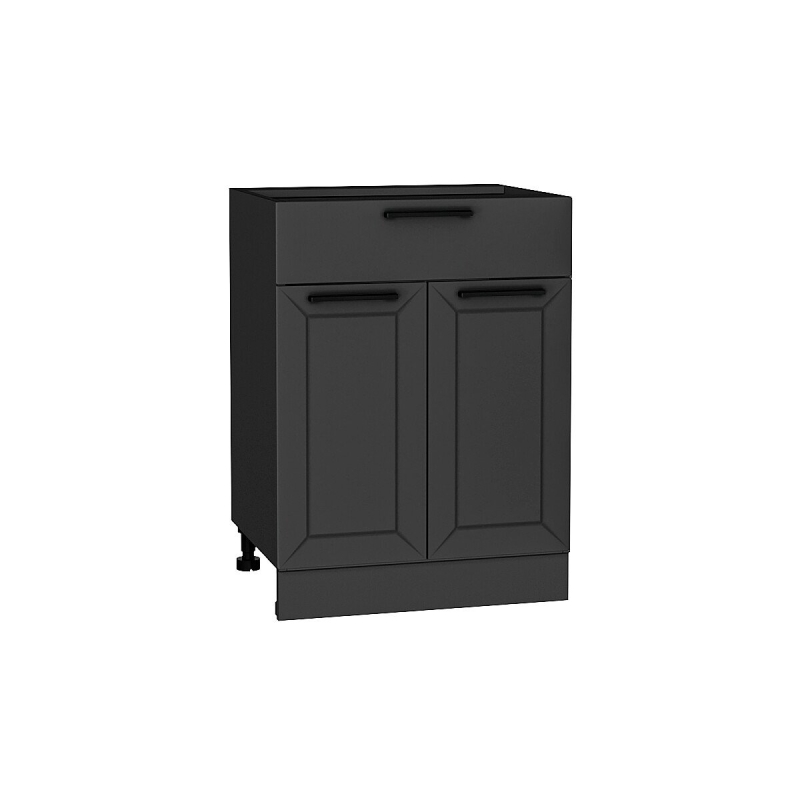 Шкаф нижний с 2-мя дверцами и ящиком Глетчер