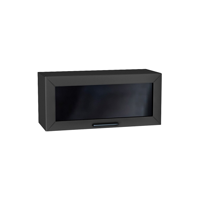 Шкаф верхний горизонтальный остекленный Глетчер