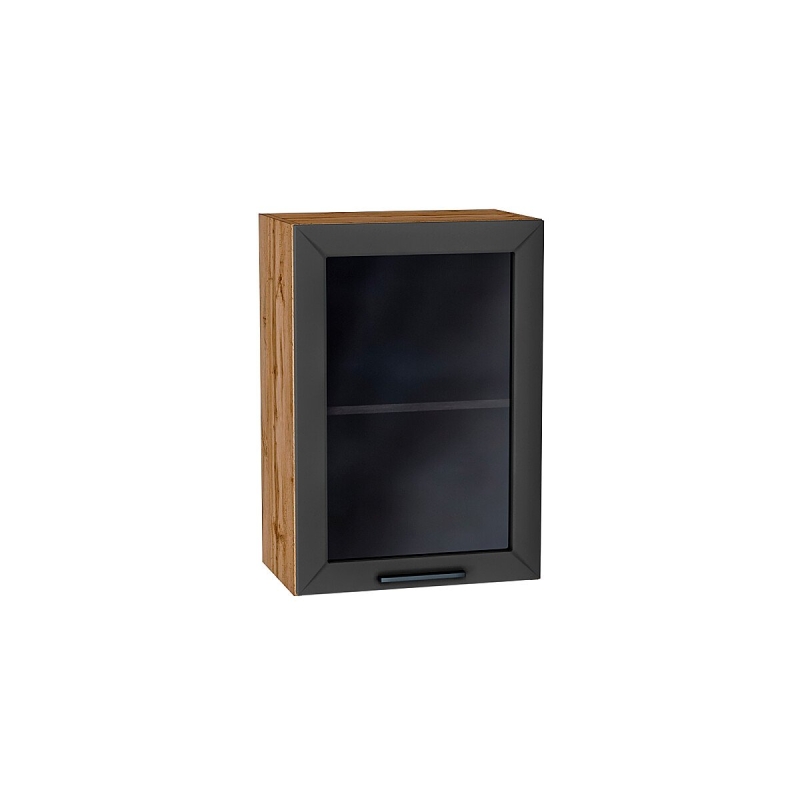 Шкаф верхний с 1-ой остекленной дверцей Глетчер