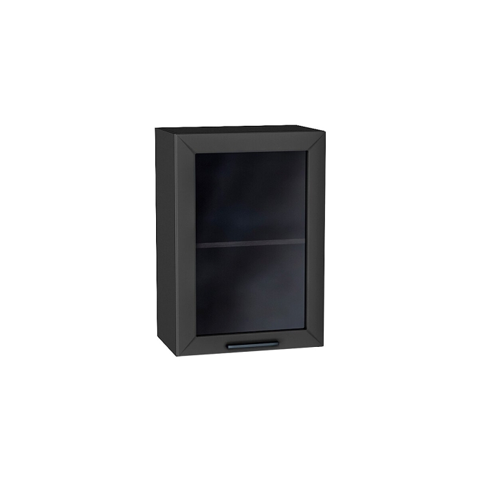 Шкаф верхний с 1-ой остекленной дверцей Глетчер