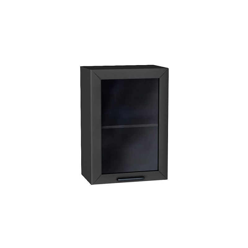 Шкаф верхний с 1-ой остекленной дверцей Глетчер