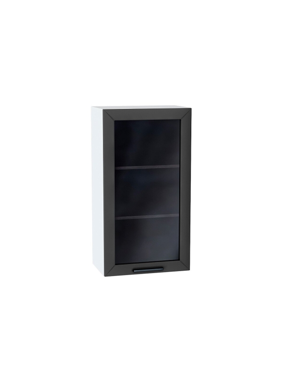 Шкаф верхний с 1-ой остекленной дверцей Глетчер