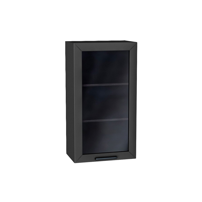 Шкаф верхний с 1-ой остекленной дверцей Глетчер