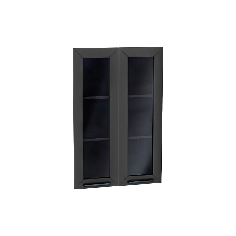 Комплект фасадов Глетчер со стеклом для каркаса Ф-45Н В609