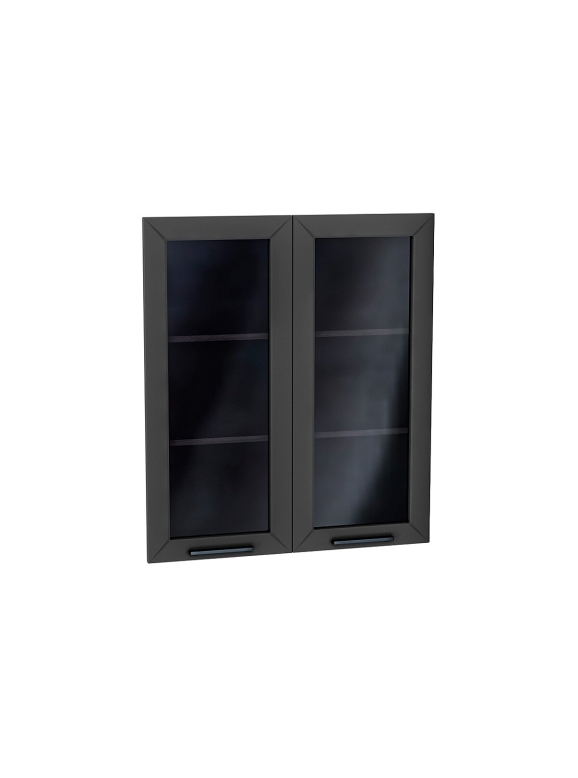 Комплект фасадов Глетчер со стеклом для каркаса Ф-55Н В809