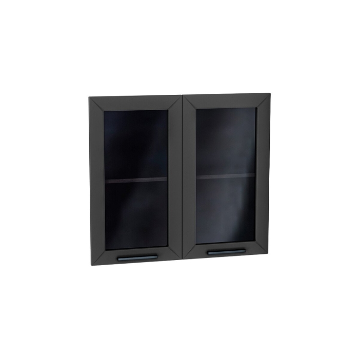 Комплект фасадов Глетчер со стеклом для каркаса Ф-55 В800