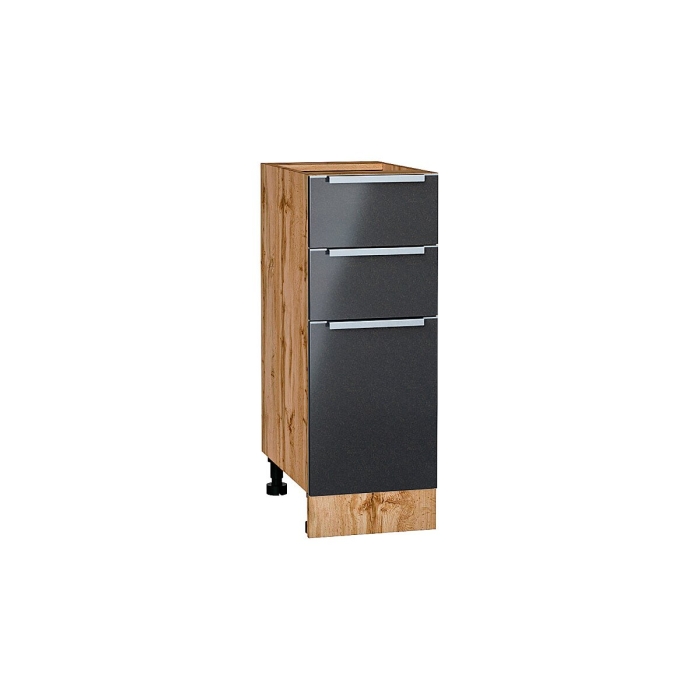Шкаф нижний с 3-мя ящиками Фьюжн