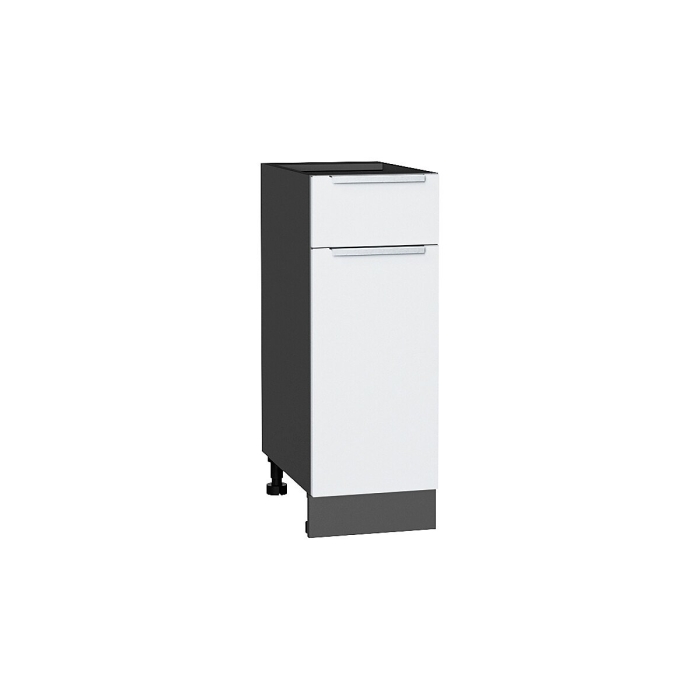 Шкаф нижний с 1-ой дверцей и ящиком Фьюжн