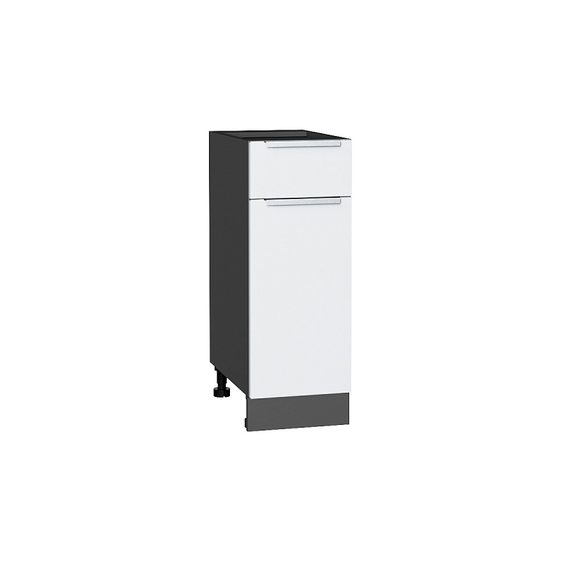 Шкаф нижний с 1-ой дверцей и ящиком Фьюжн