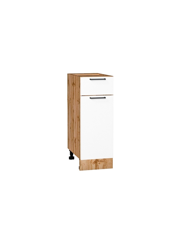 Шкаф нижний с 1-ой дверцей и ящиком Флэт