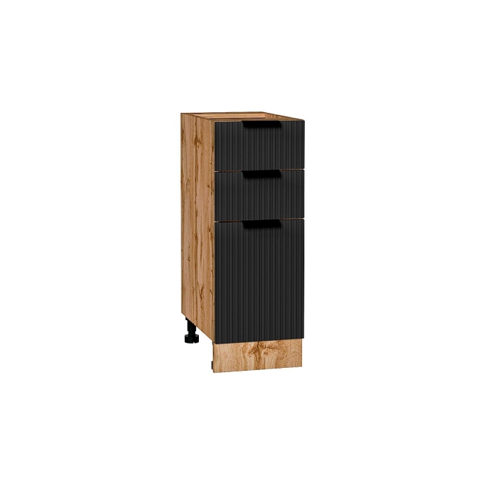 Шкаф нижний с 3-мя ящиками Евро Лайн